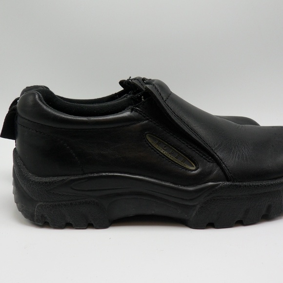 Men\'s Roper slip on Leather 9 US 42.5 Black main image 5